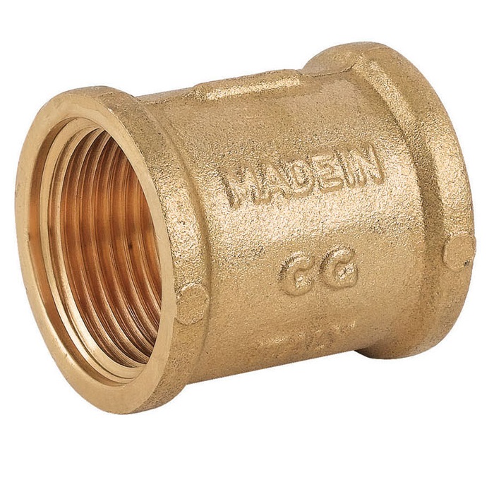 Cavaletto Mufta 1/4`x1/4`, misiņa | C002000
