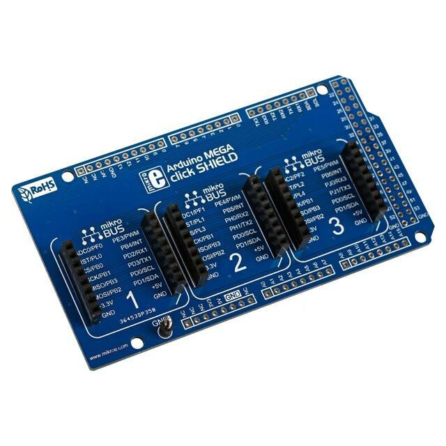 Multiadapter; prototype board; Add-on connectors: 3