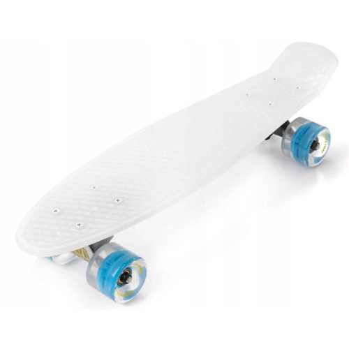 Multiboard Led (balts) (23897) Meteor pennyboard