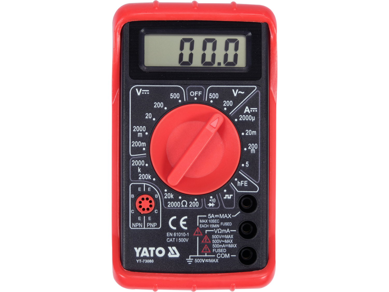 Yato Multimetrs digitālais 600V CAT I