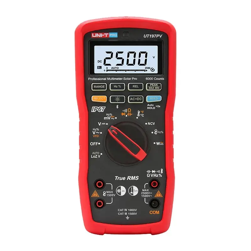 Multimetrs-Solar Pro, 2,5kV DC, 1kV