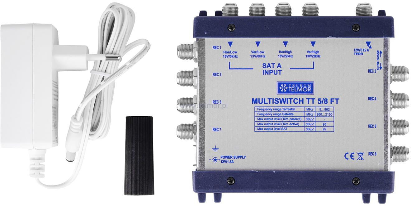 Multiswitch TT 5/8 Telmor - galīgais