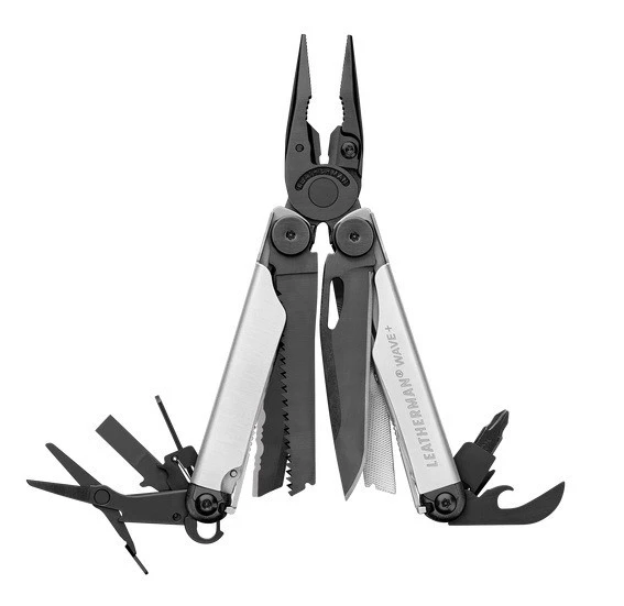 LEATHERMAN Multitool WAVE+ (Krāsa: "Stainless"
