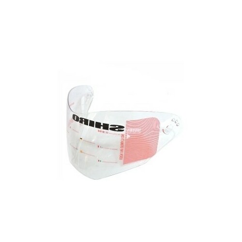 SHIRO MX-311 visor (429) Clear ķiveru