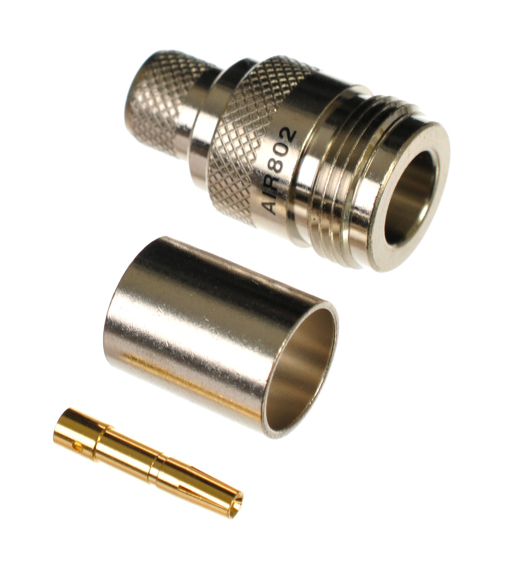 CHANG-HONG N female plug crimp-solder LMR240/H155