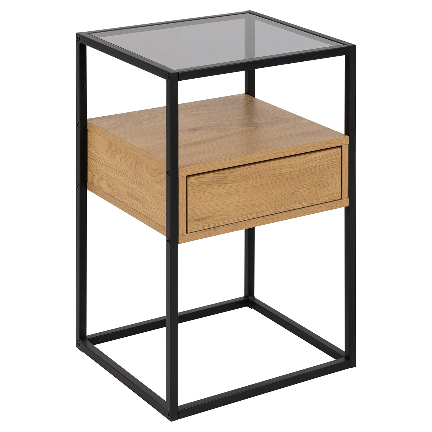 Naktskapītis RANDOLF 40x35xH60cm, brūns | AC96333