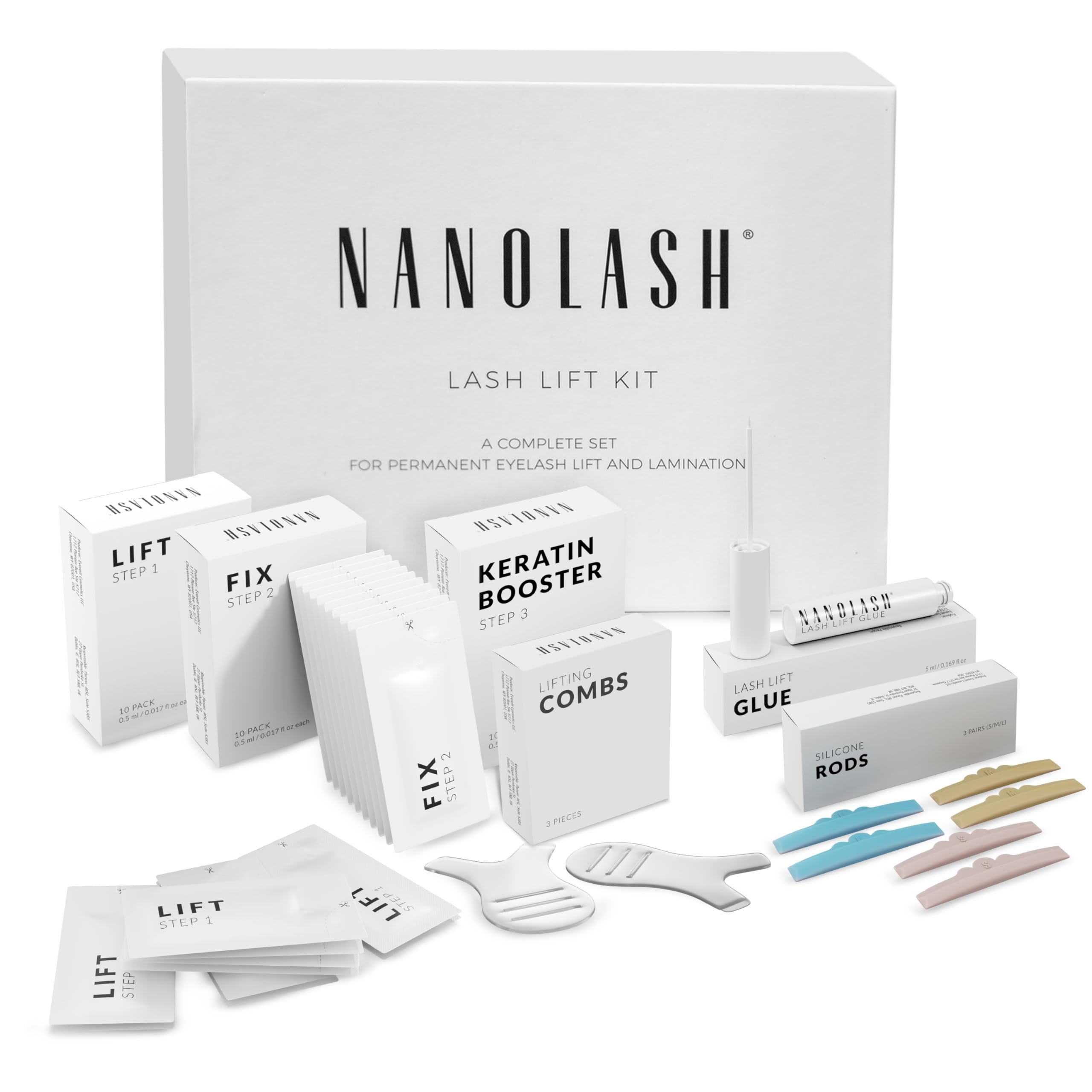 Nanolash Lifting Tools Liftinga rīki |