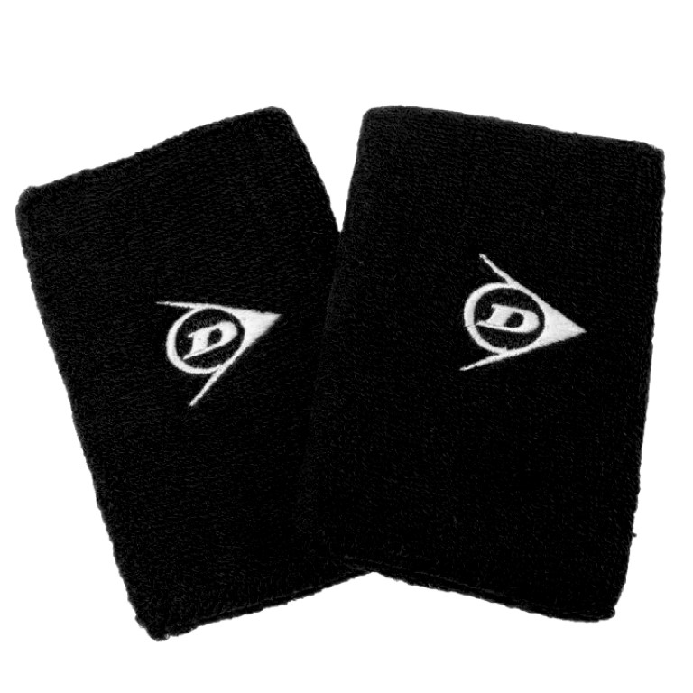 Wristband DUNLOP 2 pack black |