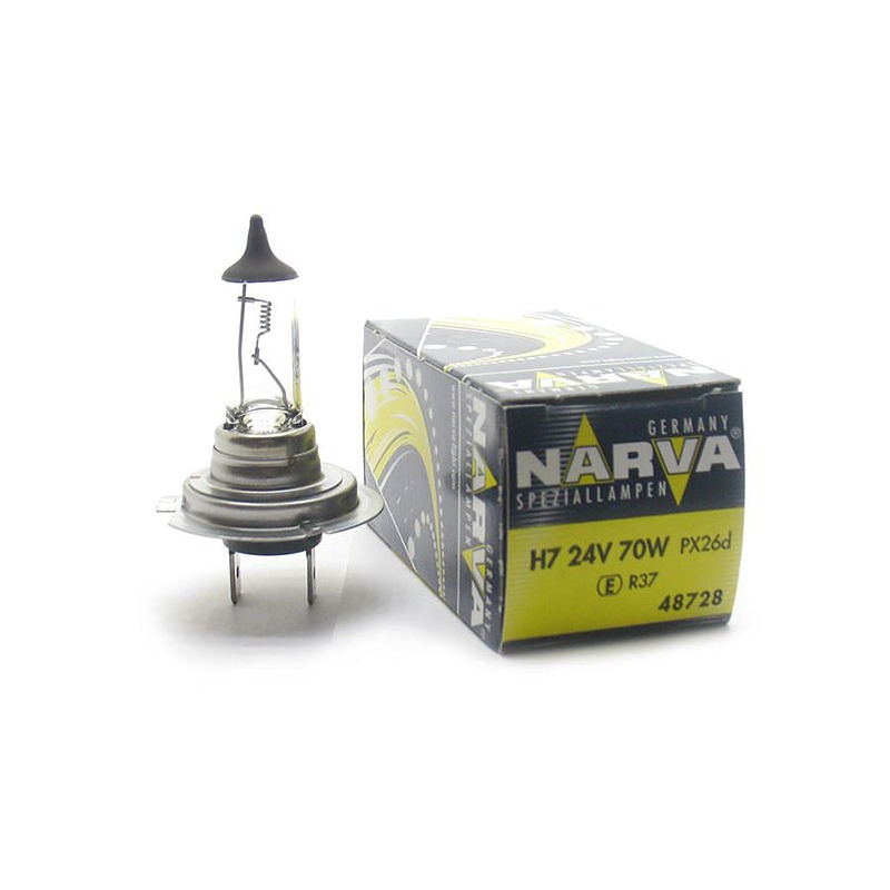 Narva spuldze 24V, H7, 70W, PX26d