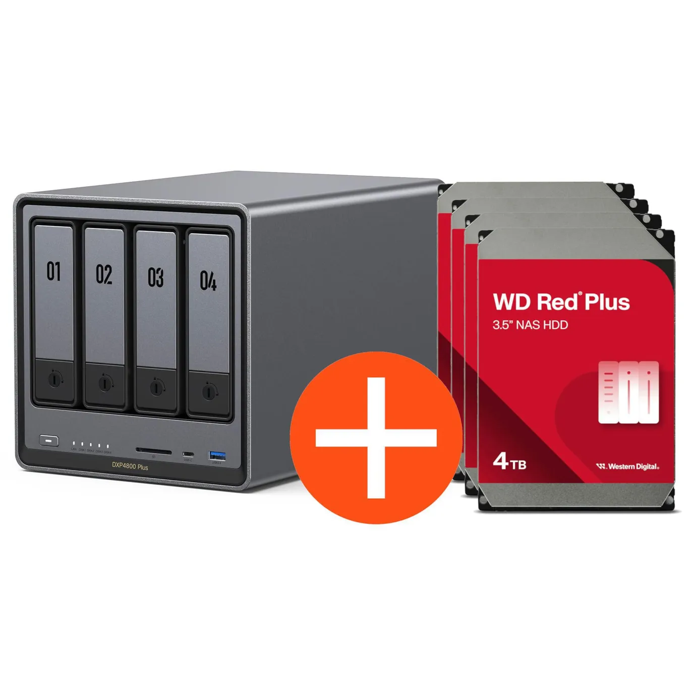 Ugreen NASync DXP4800 Plus Switch |
