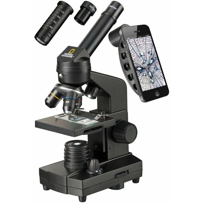 National Geographic 40-1280x mikroskops ar telefona