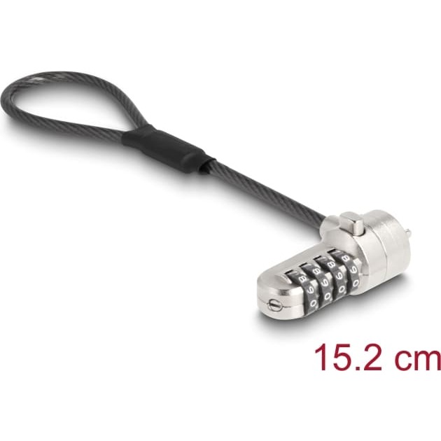 Navilock Laptop Security Cable with Digit