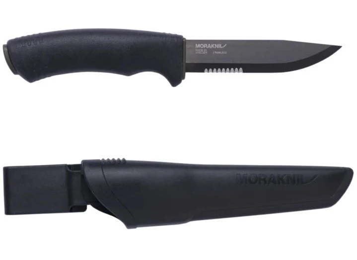 MORAKNIV Nazis Bushcraft Black SRT PinPack