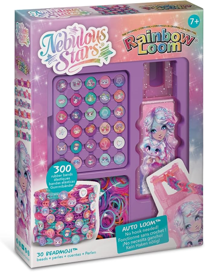 NEBULOUS STARS RAINBOW LOOM aproču veidošanas