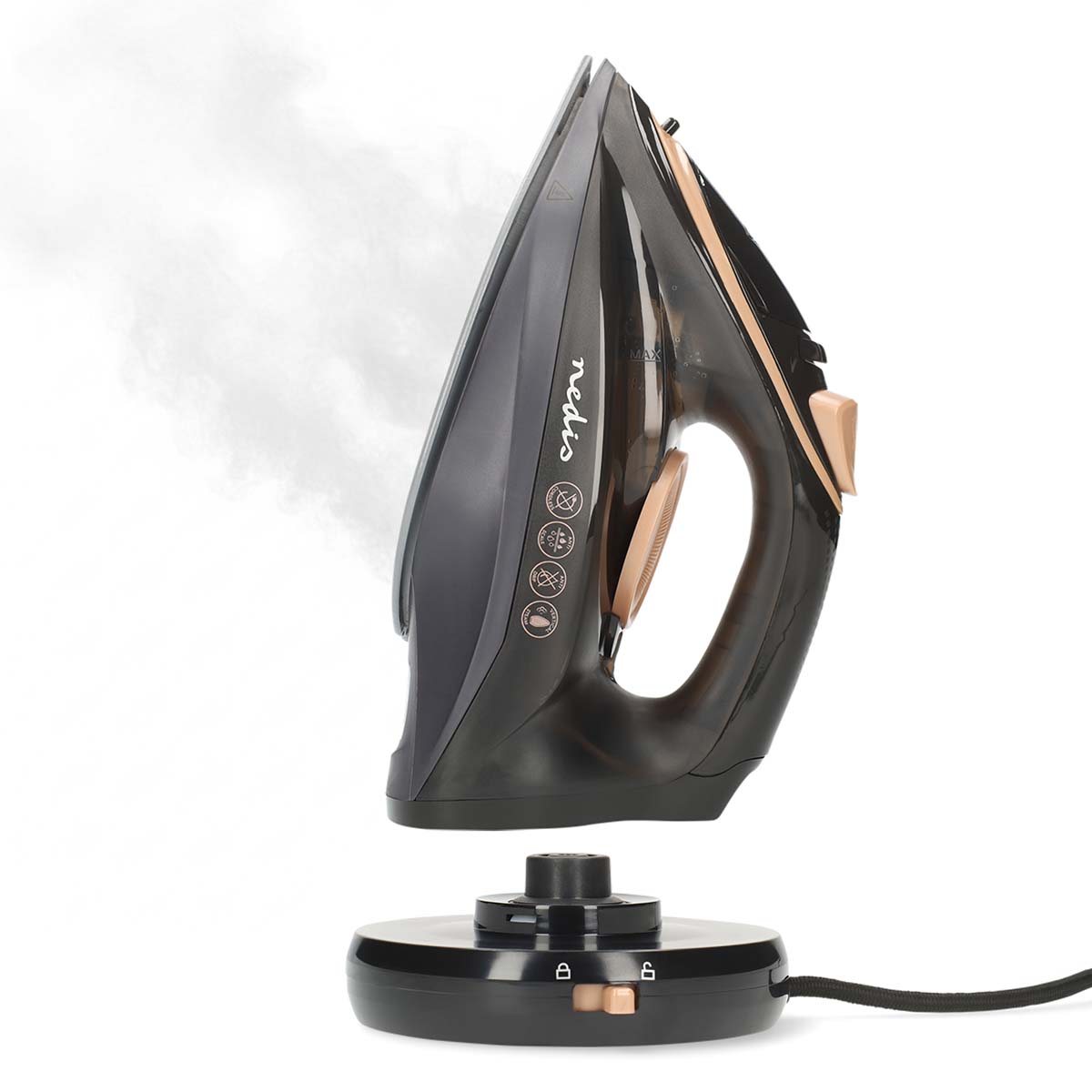 Nedis bezvadu gludeklis, 2200W, 20g/m |