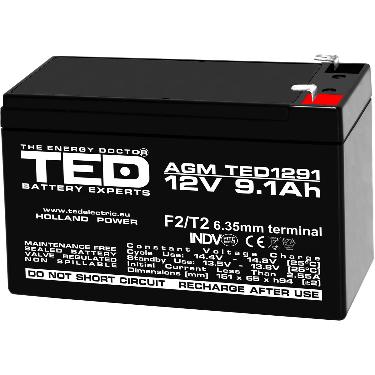 TED ® Nepārtrauktās Barošanas Bloka (UPS)
