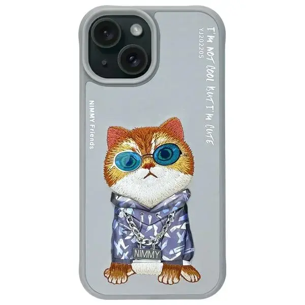 Nimmy Glasses Cool Cat telefona maciņš