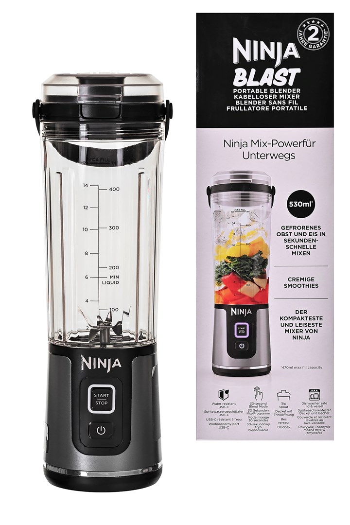 NINJA BC151EUBK mobile Mixer with Battery