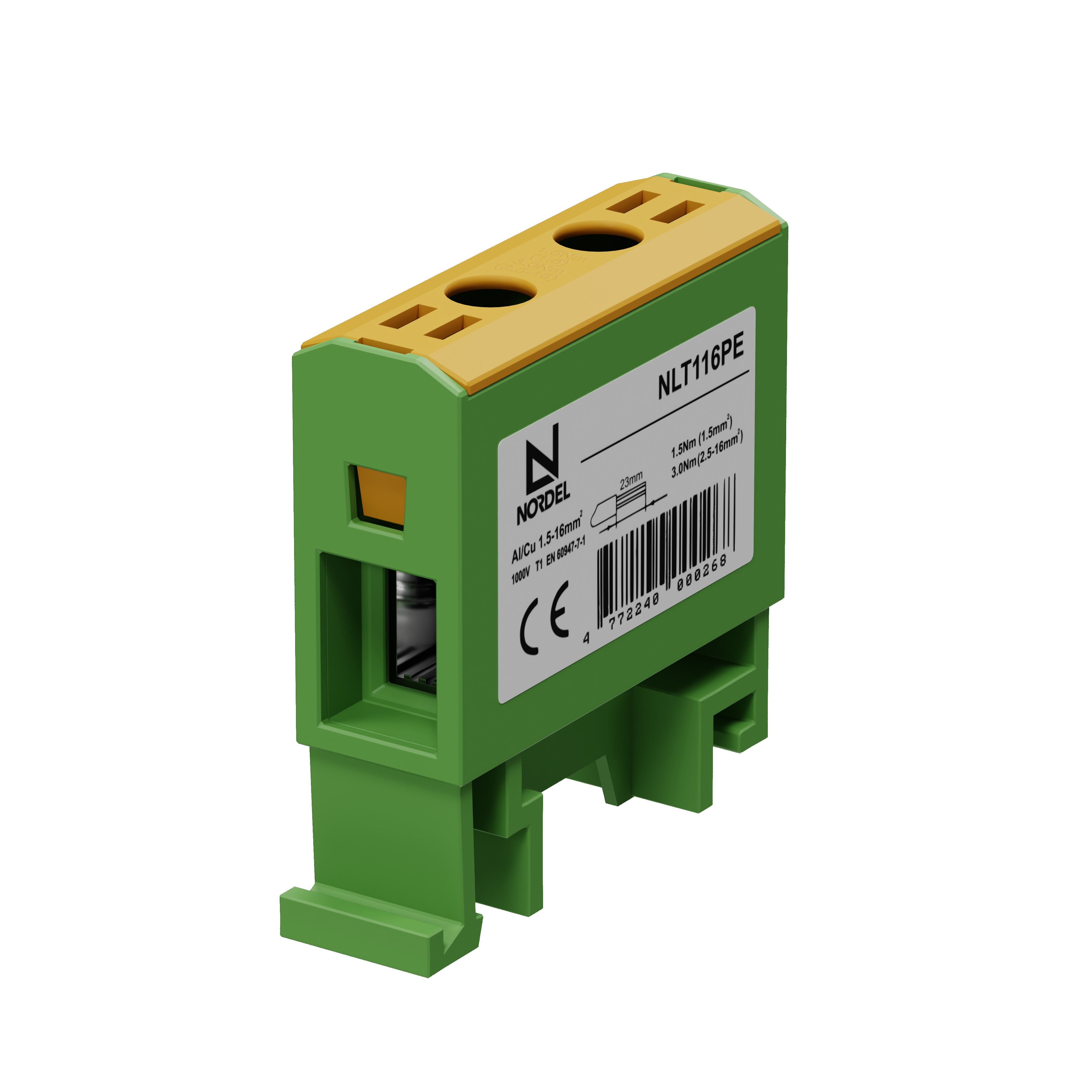 NORDEL™ NLT116 Universālā spaile 1x1,5–16