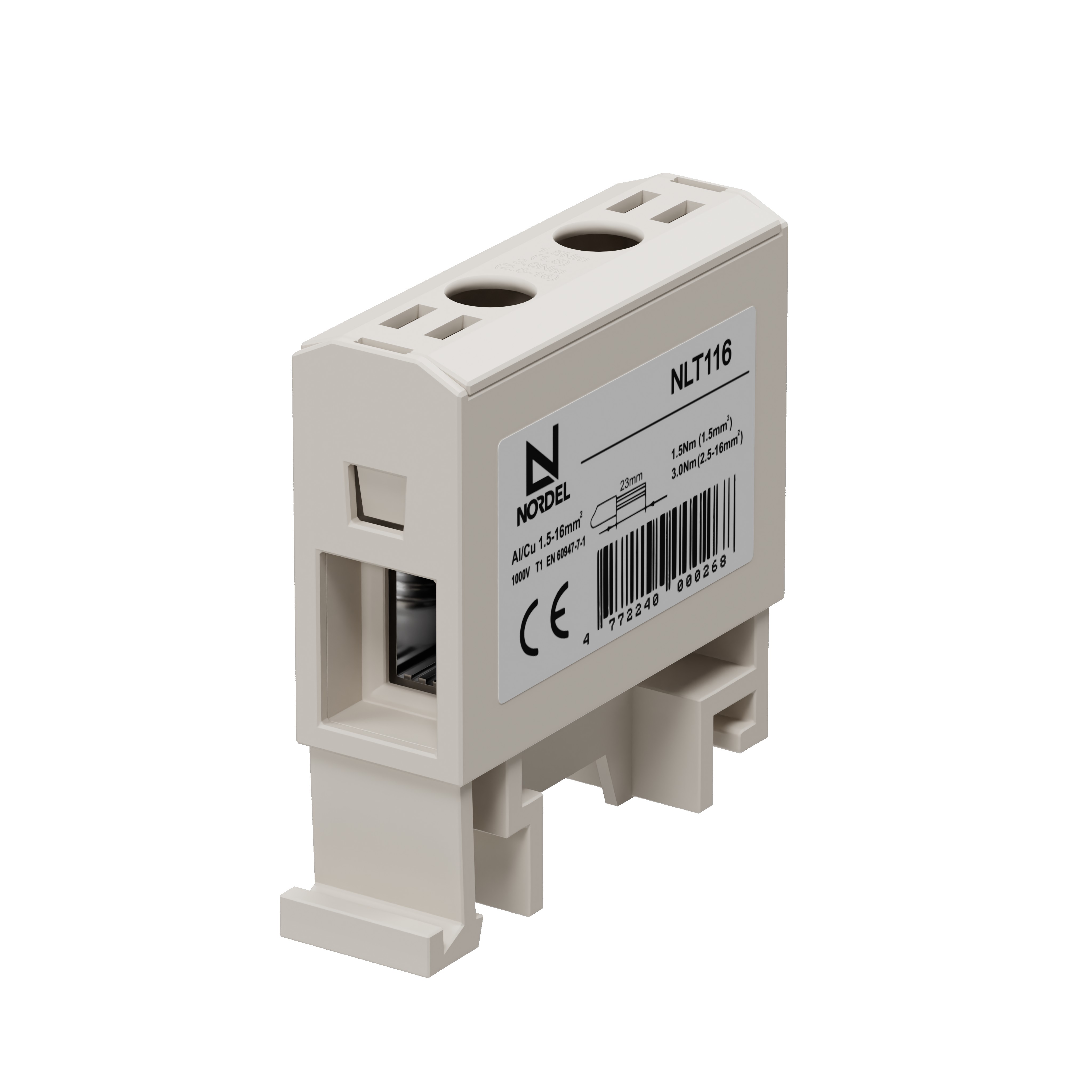 NORDEL™ NLT116 Universālā spaile 1x1,5–16
