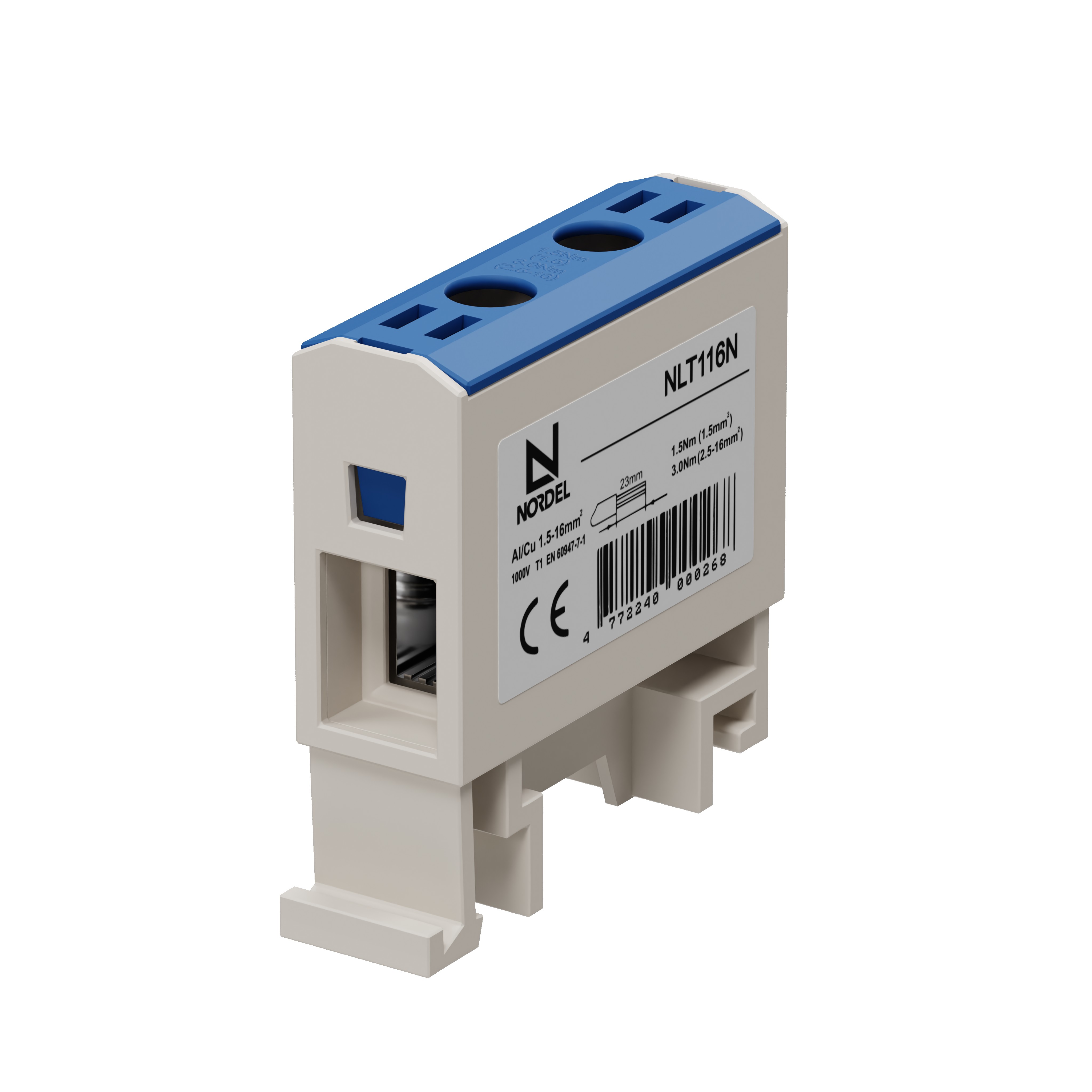 NORDEL™ NLT116 Universālā spaile 1x1,5–16