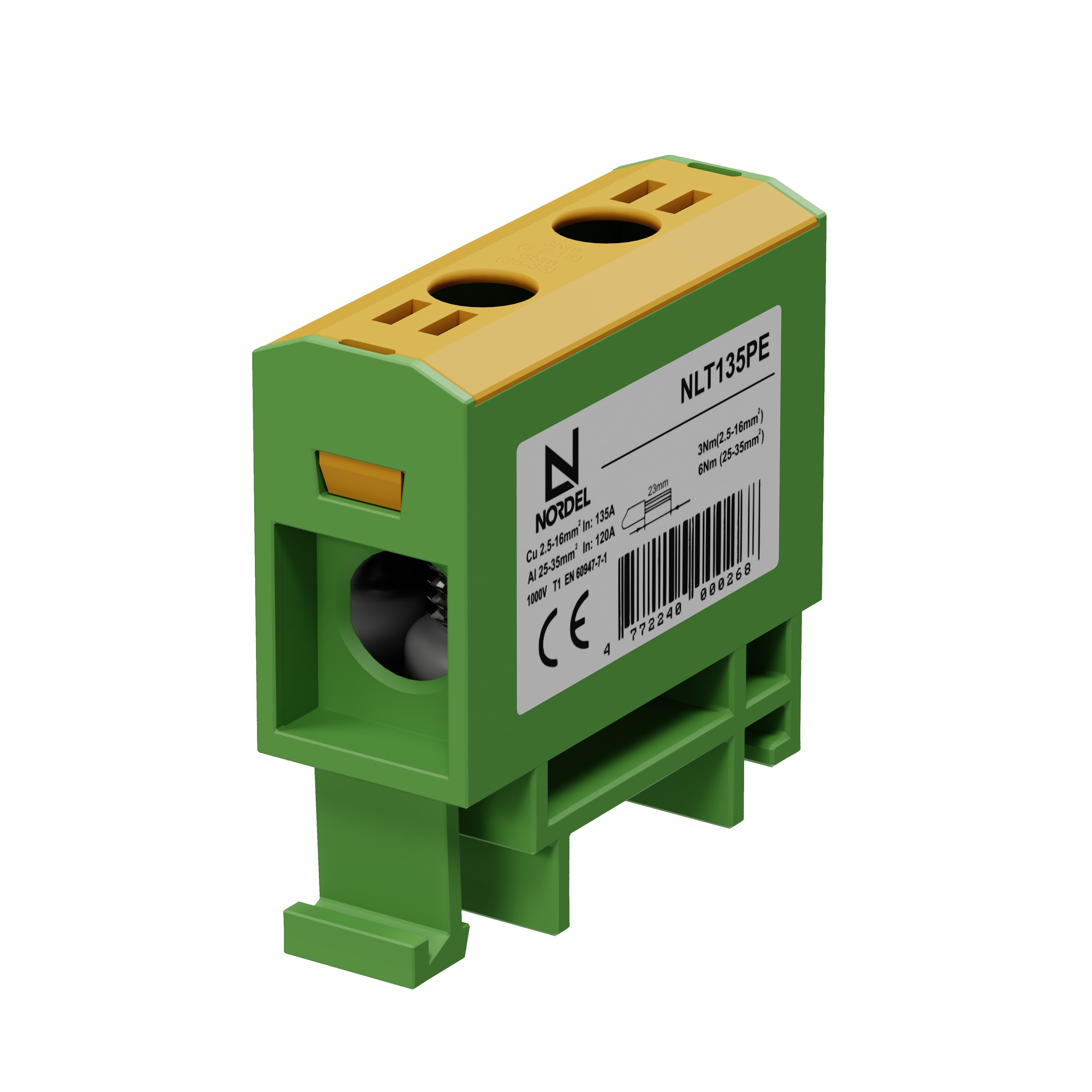 NORDEL™ NLT135 Universālā spaile 1x2,5–35