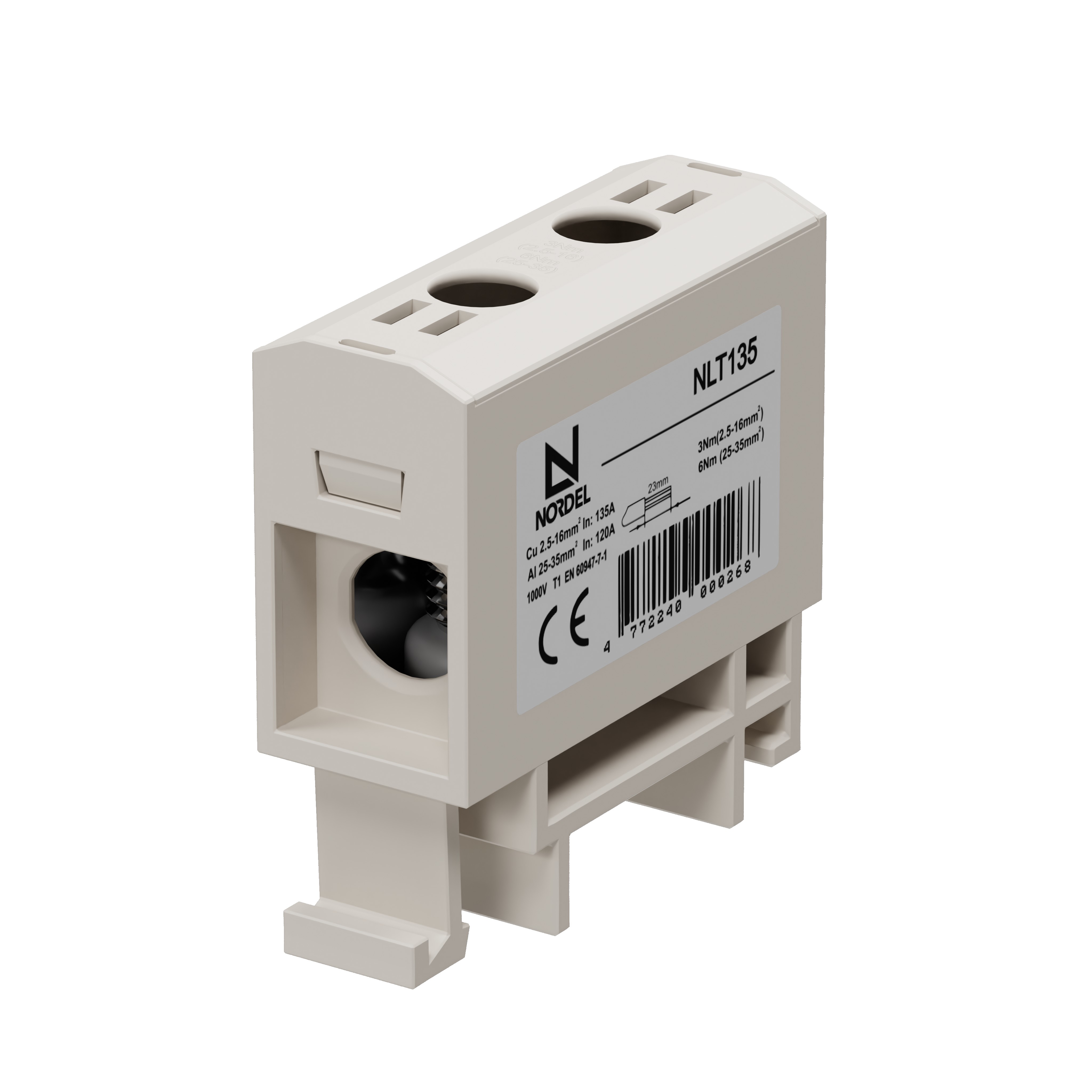 NORDEL™ NLT135 Universālā spaile 1x2,5–35