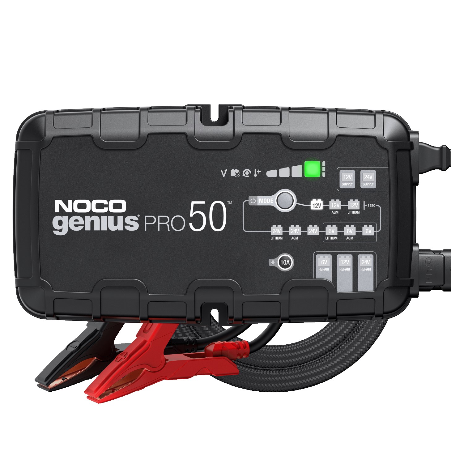 NOCO GENIUSPRO50 6V/12V/24V 50A PRO akumulatoru