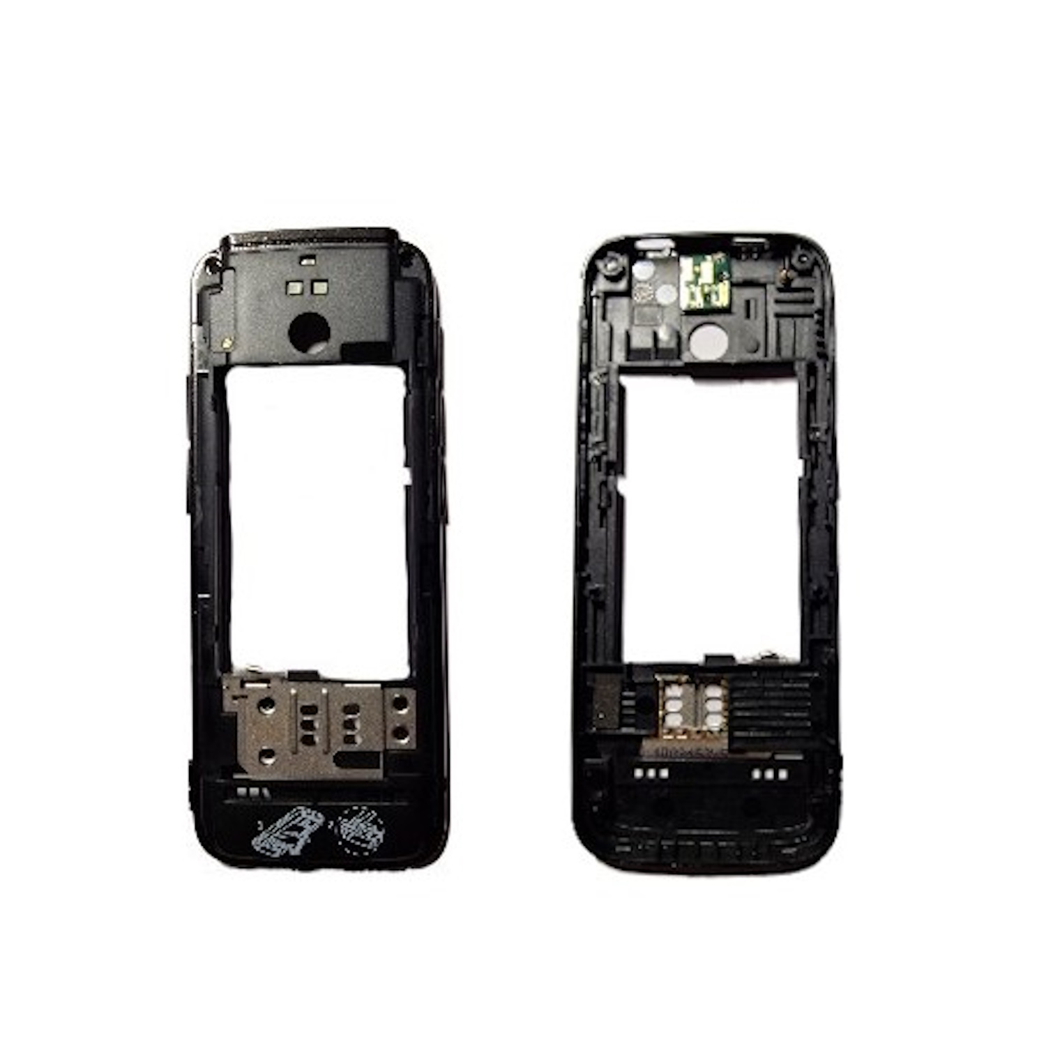Nokia 5630 XpressMusic maciņa vidusdaļa ar