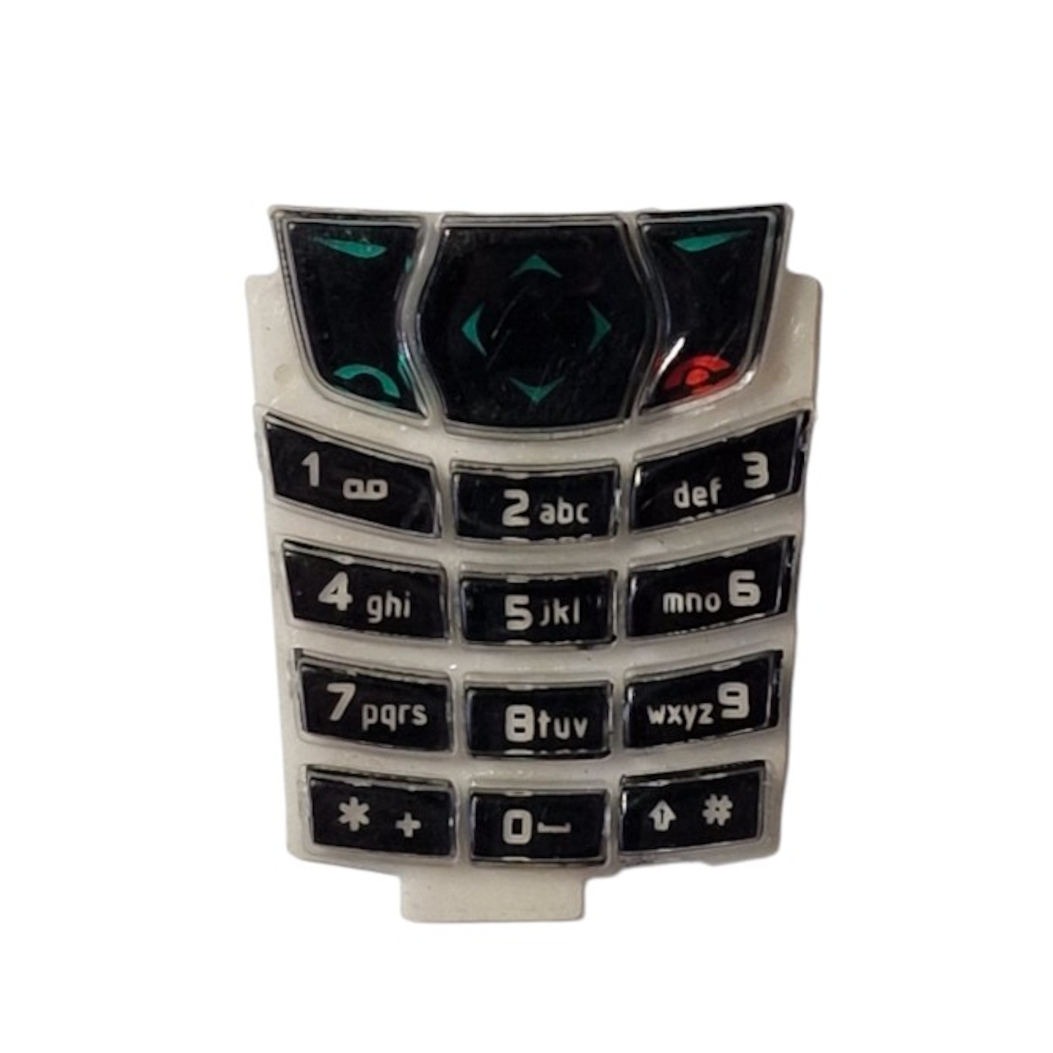 Nokia 6610 6610i tastatūras nomaiņa, melns