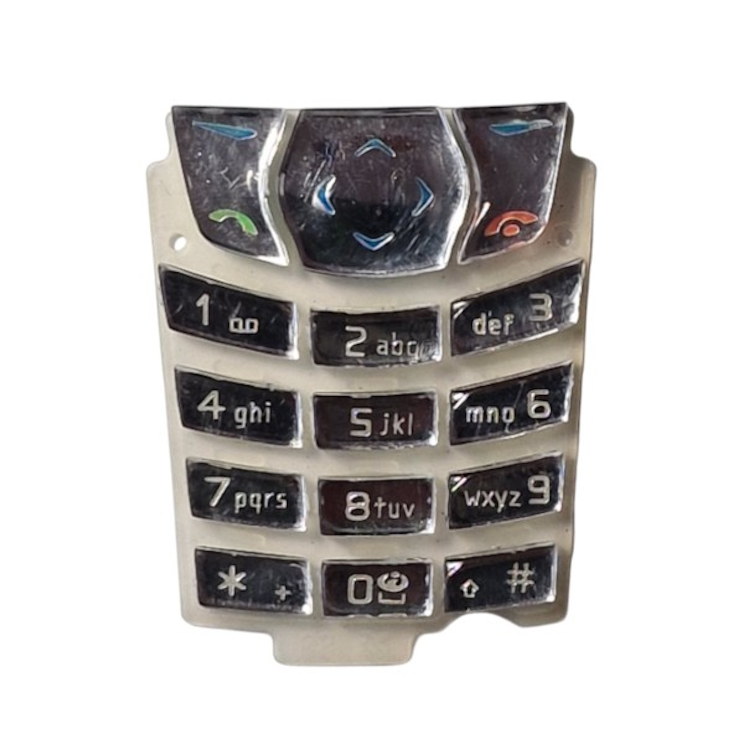 Nokia 6610 6610i tastatūras nomaiņa, caurspīdīgs