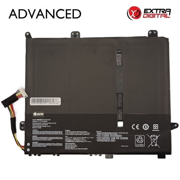 EXTRADIGITAL Notebook Battery ASUS C31N1431, 4770mAh