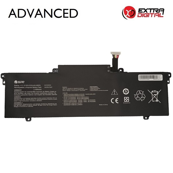 EXTRADIGITAL Notebook Battery ASUS C31N1914, 4100mAh