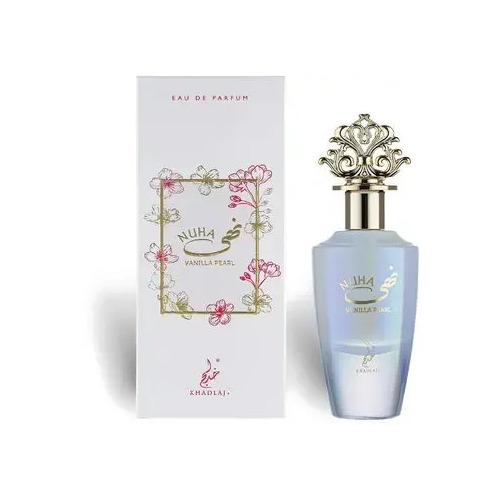 Khadlaj Nuha Vanilla Pearl EDP. |