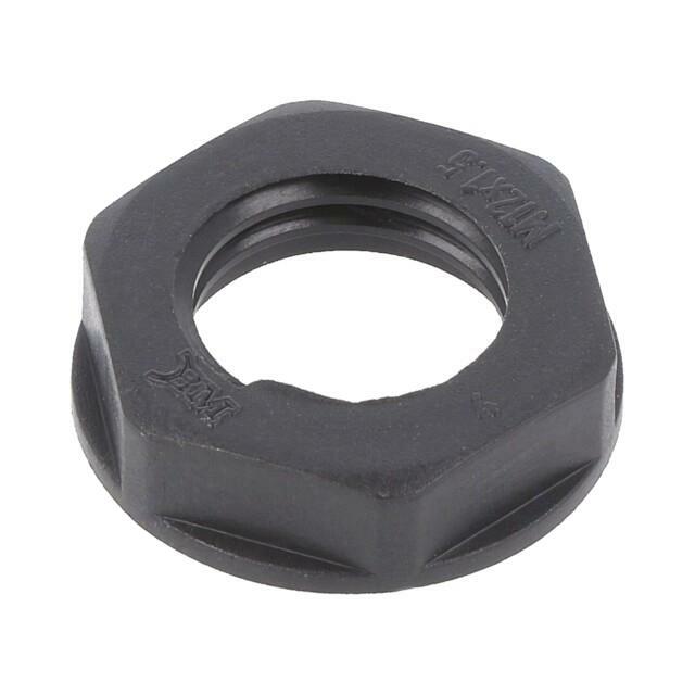 BM GROUP Nut; M12; polyamide; black