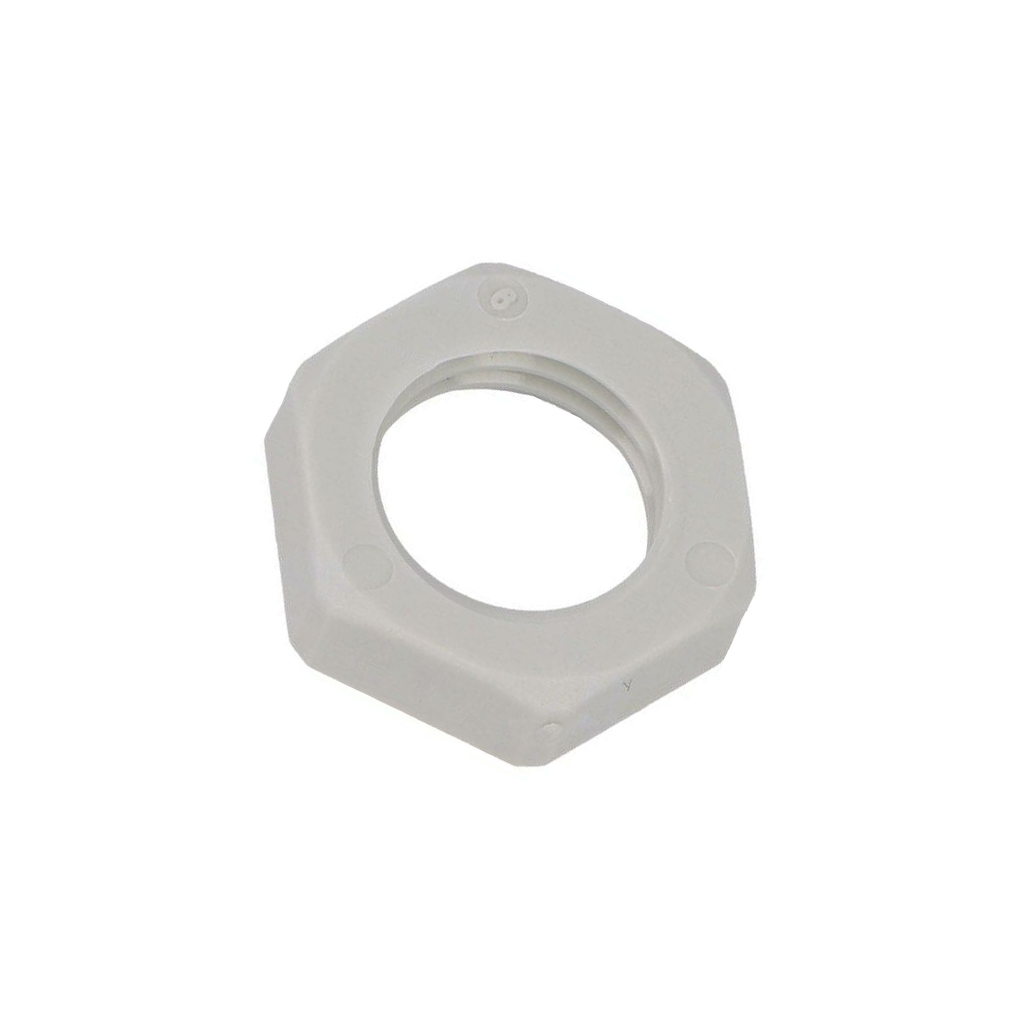 Nut; M12; polyamide; Thk: 5mm; Spanner: