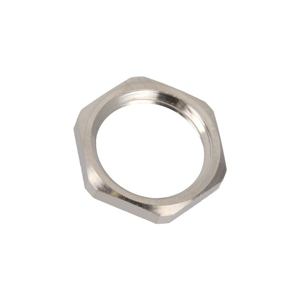Nut; M16; brass; Thk: 2.8mm