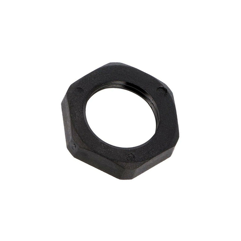 Nut; M16; polyamide; Thk: 5mm; Spanner: