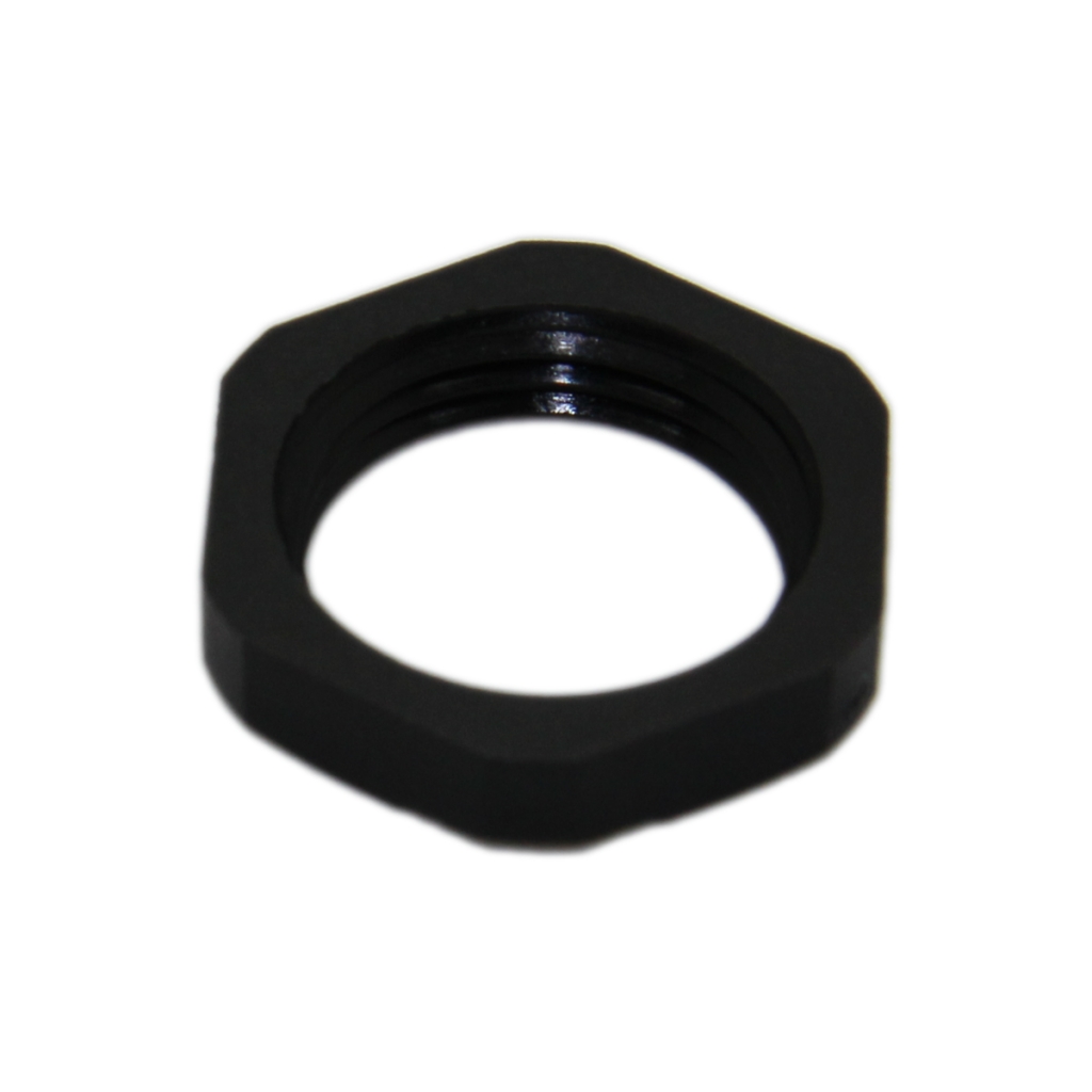 Nut; PG11; polyamide; Thk: 6.8mm