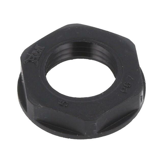 BM GROUP Nut; PG7; polyamide; black