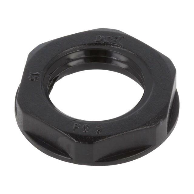 BM GROUP Nut; PG9; polyamide; black