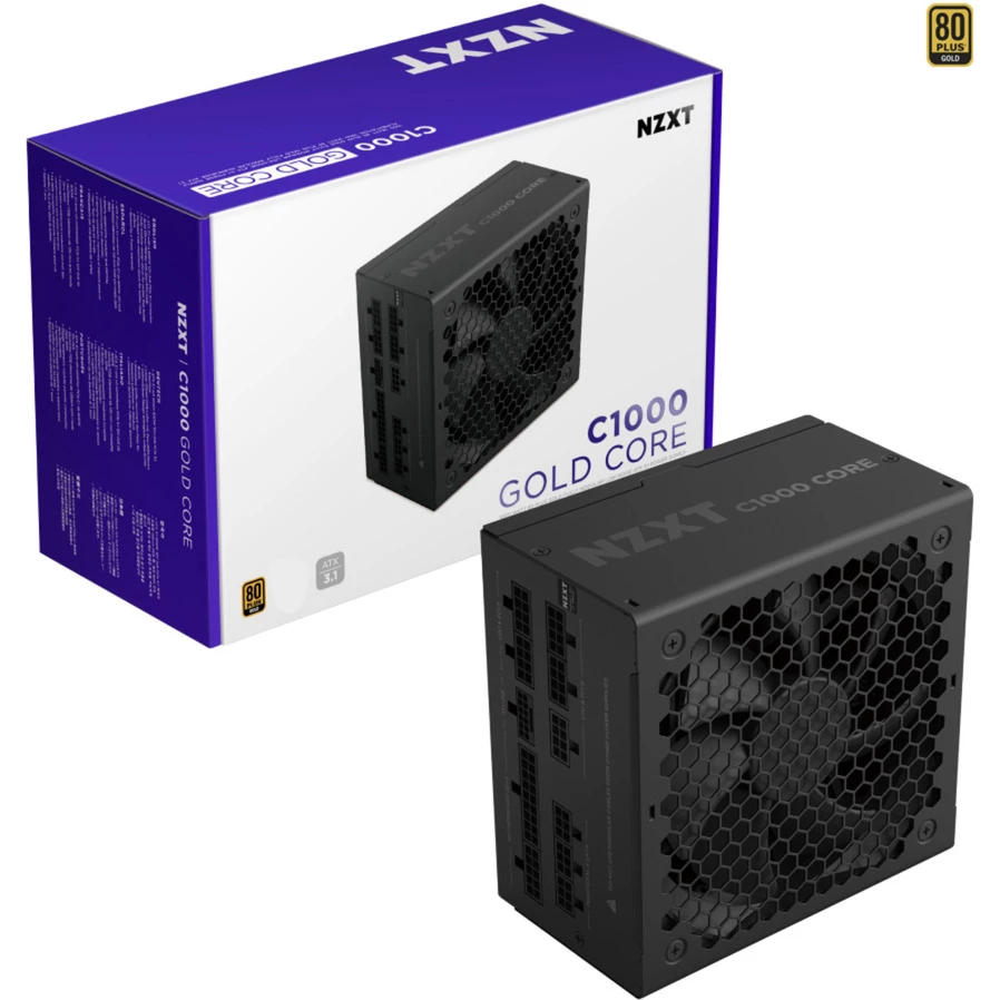 NZXT C1000 Gold Core, barošanas bloks