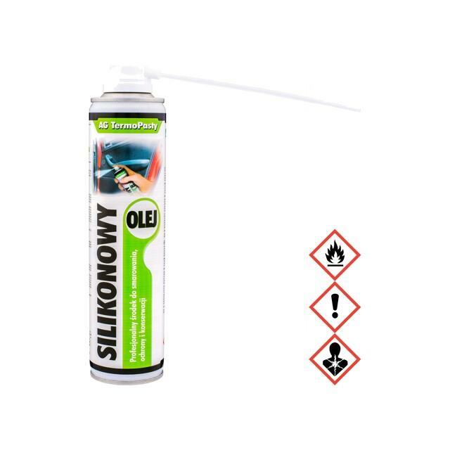 AG TERMOPASTY Oil; colourless; silicone; spray