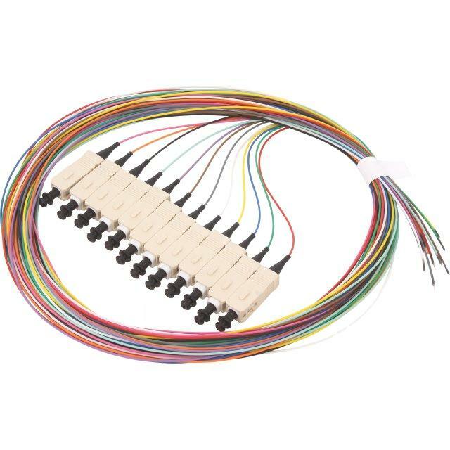 Optic fiber pigtail; OM3; SC/UPC; 2m