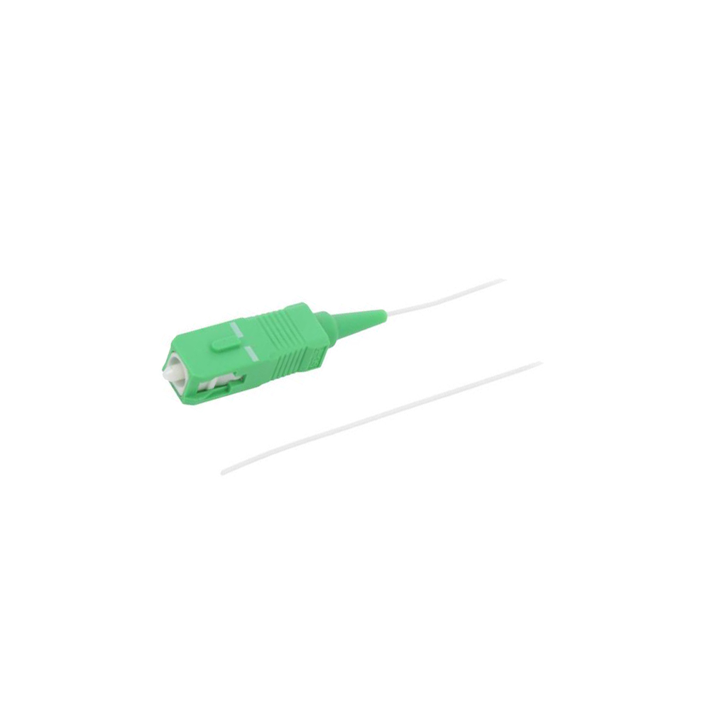 Optic fiber pigtail; SC/APC; 1m; 9/125um