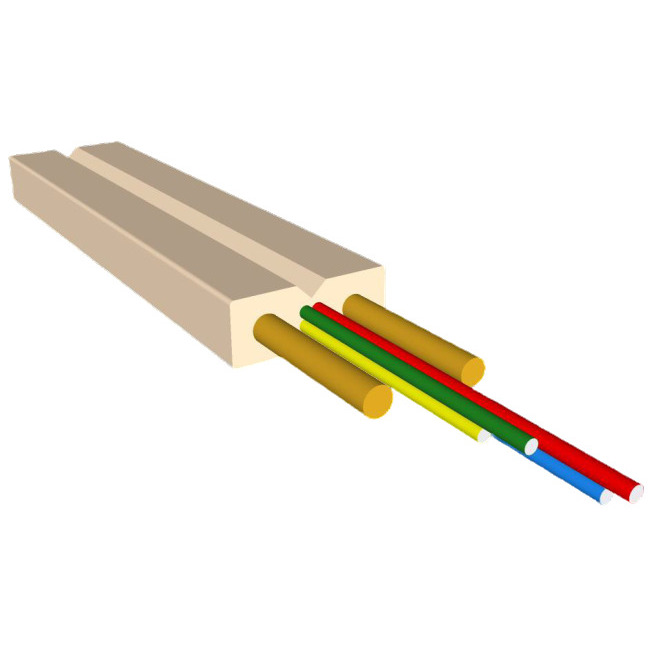 Optiskais kabelis OPK-I-DRPM-2(2x0.25)FFTH-A1-WH SINGLEMODE G