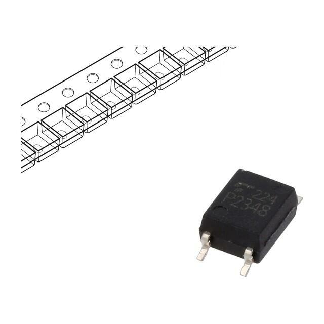 TOSHIBA Optocoupler; SMD; Ch: 1; OUT: