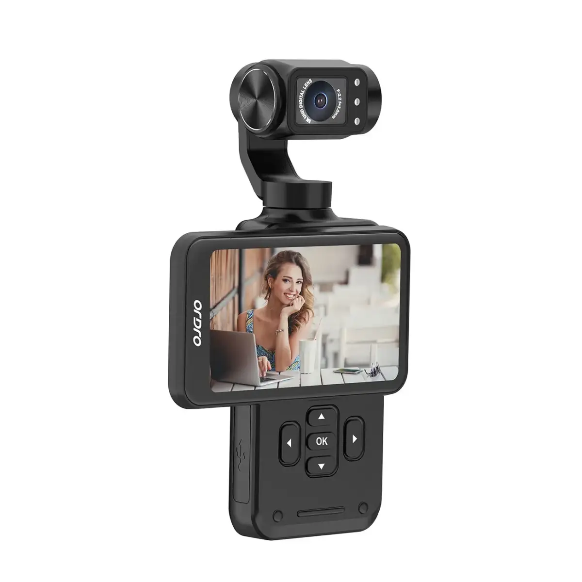Ordro Pocket M5 3-Axis Gimbal Camera