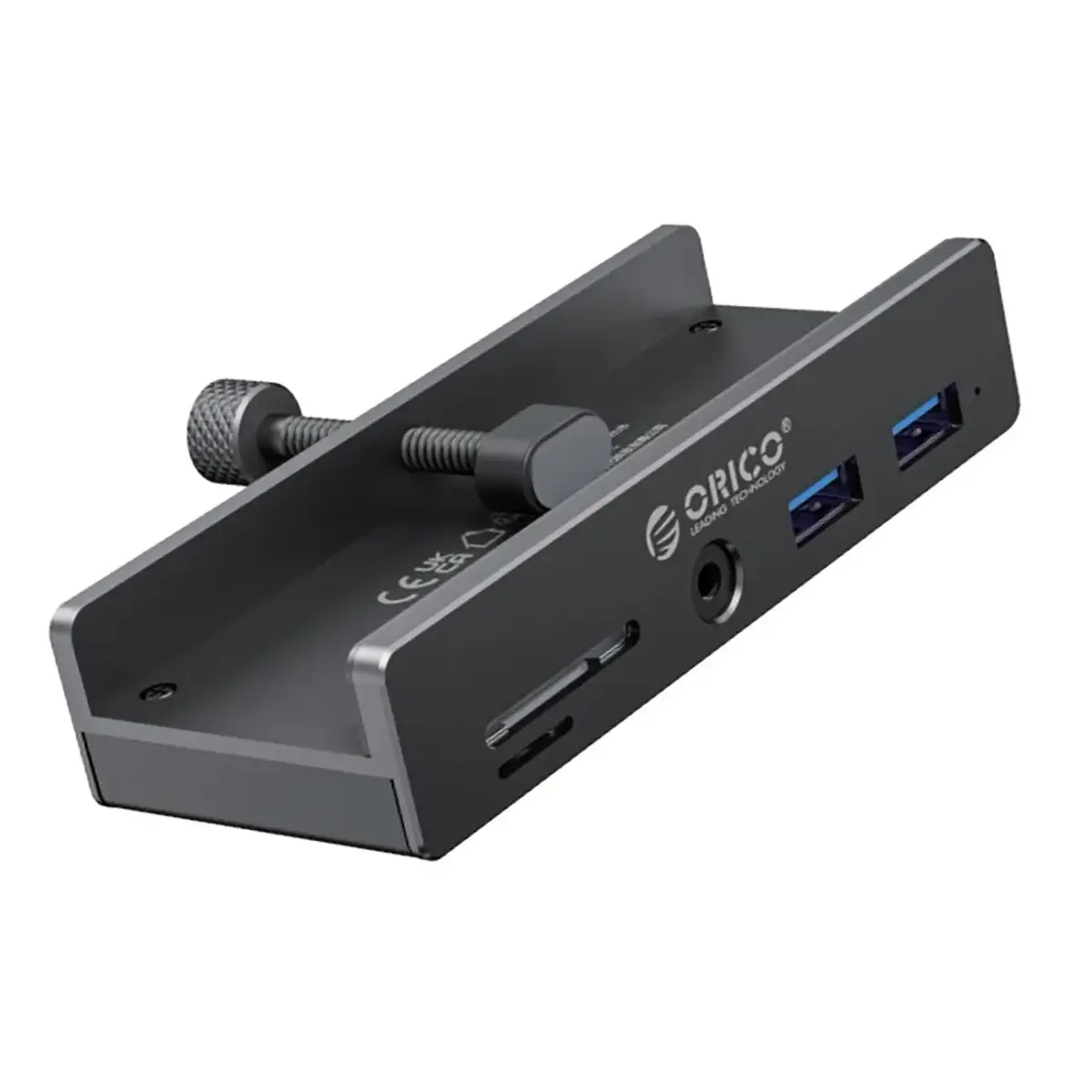 Orico MH5PMM Clamp-mounted Hub USB-C |