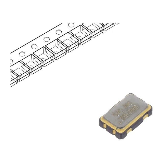 YIC Oscillator; 36MHz; SMD; 5x3.2x1